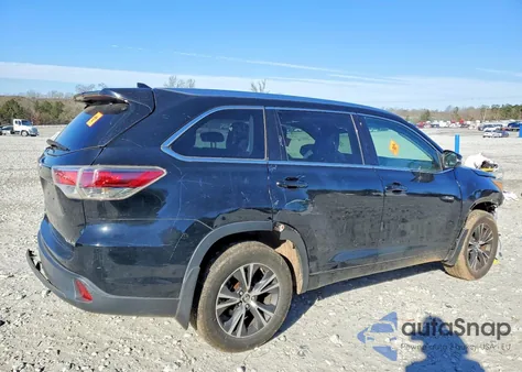 2016 Toyota Highlander Xle from USA, damaged, VIN 5TDJKRFH1GS283368